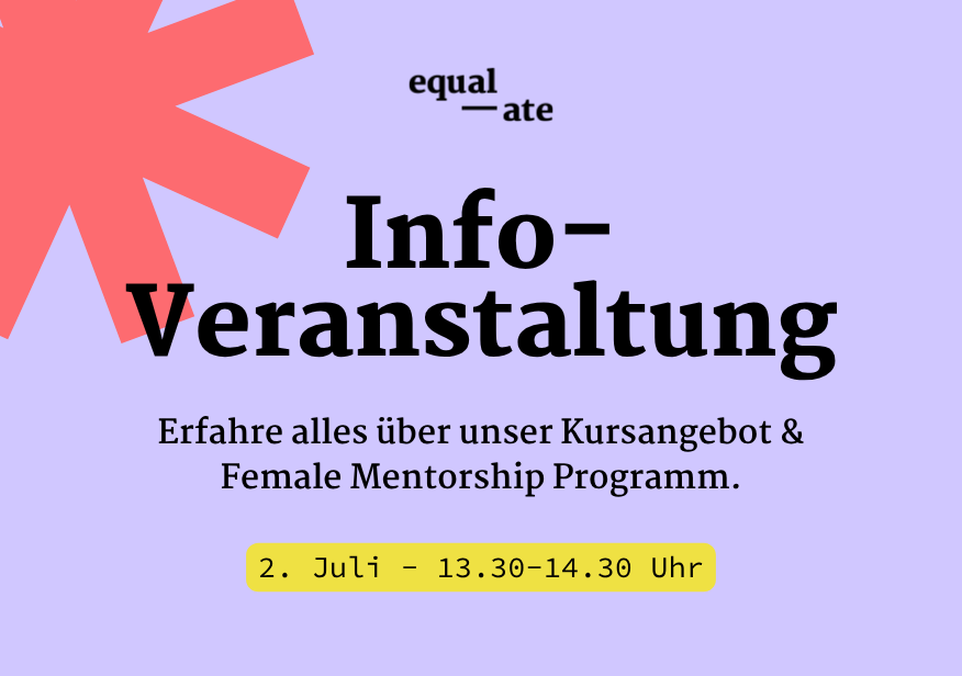 Info-Veranstaltung: Kursangebot & Mentoring Programm